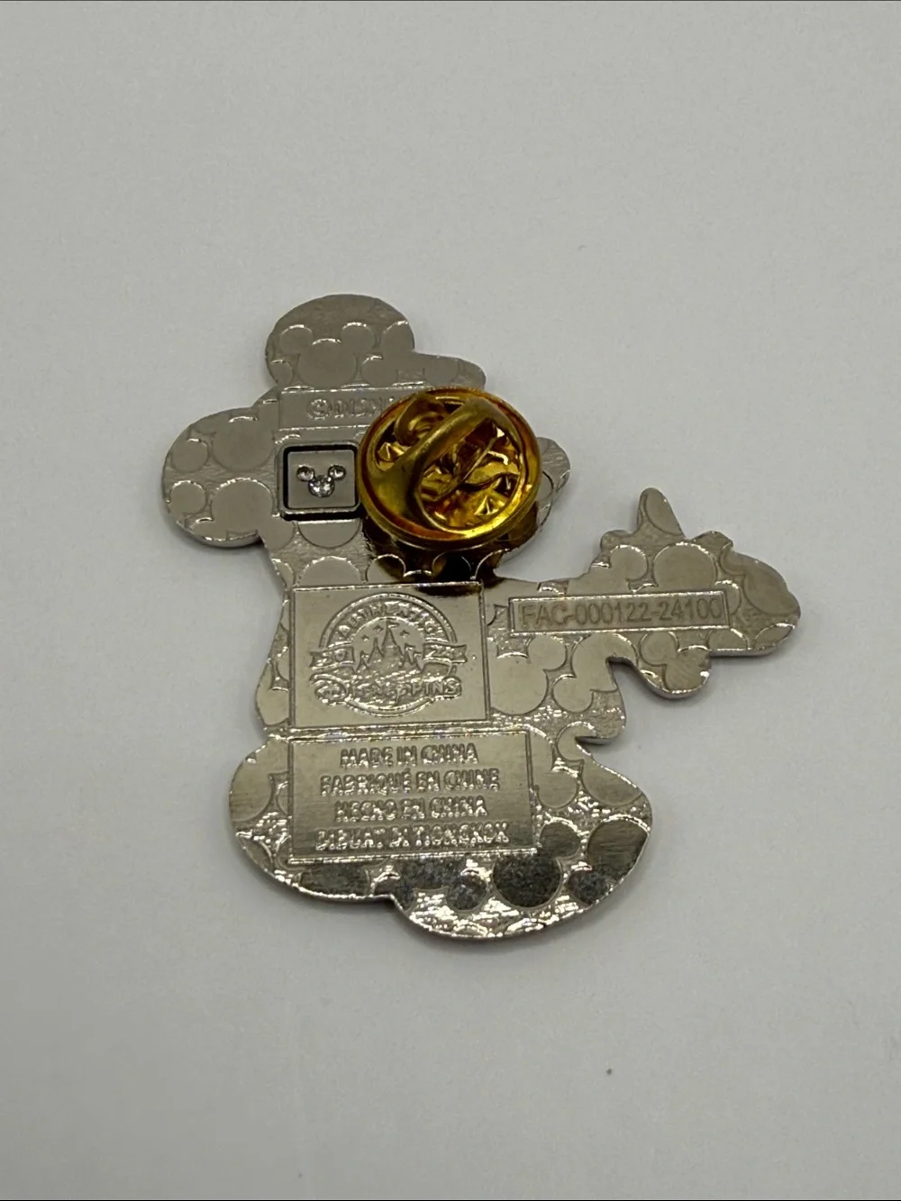 Disney Parks Mickey Mouse Rainy Yellow Collector’s Trading Pin